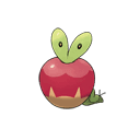 An image of the Pokemon Applin #840 in the Pokedex