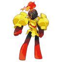 An image of the Pokemon Armarouge #936 in the Pokedex