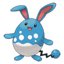 An image of the Pokemon Azumarill #184 in the Pokedex