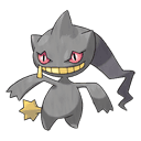 An image of the Pokemon Banette #354 in the Pokedex