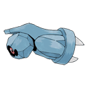An image of the Pokemon Beldum #374 in the Pokedex