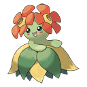 An image of the Pokemon Bellossom #182 in the Pokedex