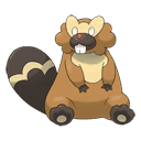 An image of the Pokemon Bibarel #400 in the Pokedex
