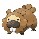 An image of the Pokemon Bidoof #399 in the Pokedex