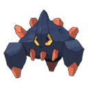 An image of the Pokemon Boldore #525 in the Pokedex