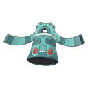 An image of the Pokemon Bronzong #437 in the Pokedex