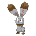 An image of the Pokemon Bunnelby #659 in the Pokedex