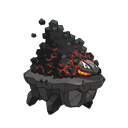 An image of the Pokemon Carkol #838 in the Pokedex