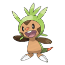 An image of the Pokemon Chespin #650 in the Pokedex