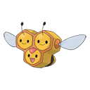 An image of the Pokemon Combee #415 in the Pokedex