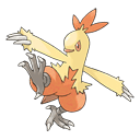 An image of the Pokemon Combusken #256 in the Pokedex