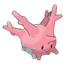 An image of the Pokemon Corsola #222 in the Pokedex