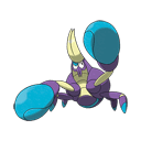 An image of the Pokemon Crabrawler #739 in the Pokedex