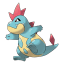 An image of the Pokemon Croconaw #159 in the Pokedex