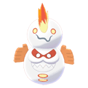An image of the Pokemon Darmanitan Galarian Zen Mode #555 in the Pokedex