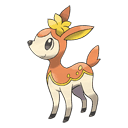 An image of the Pokemon Deerling Autumn Form #585 in the Pokedex