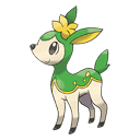 An image of the Pokemon Deerling Summer Form #585 in the Pokedex