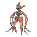 An image of the Pokemon Deoxys Attack Forme #386 in the Pokedex