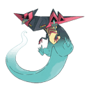 An image of the Pokemon Dragapult #887 in the Pokedex