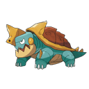 An image of the Pokemon Drednaw #834 in the Pokedex