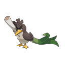 An image of the Pokemon Farfetch'd Galarian Form #83 in the Pokedex