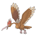 An image of the Pokemon Fearow #22 in the Pokedex