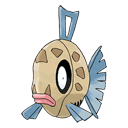 An image of the Pokemon Feebas #349 in the Pokedex