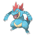 An image of the Pokemon Feraligatr #160 in the Pokedex