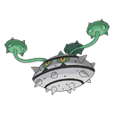 An image of the Pokemon Ferrothorn #598 in the Pokedex