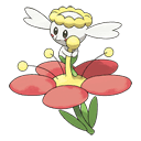An image of the Pokemon Flabébé #669 in the Pokedex