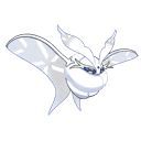 An image of the Pokemon Frosmoth #873 in the Pokedex