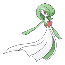 An image of the Pokemon Gardevoir #282 in the Pokedex