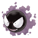 An image of the Pokemon Gastly #92 in the Pokedex