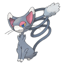 An image of the Pokemon Glameow #431 in the Pokedex