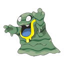 An image of the Pokemon Grimer Alolan Form #88 in the Pokedex