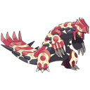An image of the Pokemon Groudon Primal Reversion #383 in the Pokedex