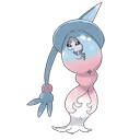 An image of the Pokemon Hatterene #858 in the Pokedex