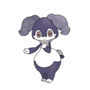 An image of the Pokemon Indeedee Female #876 in the Pokedex