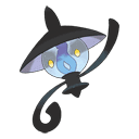 An image of the Pokemon Lampent #608 in the Pokedex