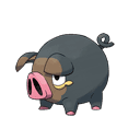 An image of the Pokemon Lechonk #915 in the Pokedex