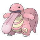 An image of the Pokemon Lickitung #108 in the Pokedex