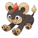 An image of the Pokemon Litleo #667 in the Pokedex