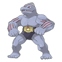 An image of the Pokemon Machoke #67 in the Pokedex
