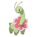 An image of the Pokemon Meganium #154 in the Pokedex