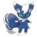 An image of the Pokemon Meowstic Male #678 in the Pokedex
