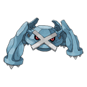 An image of the Pokemon Metagross #376 in the Pokedex