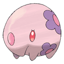 An image of the Pokemon Munna #517 in the Pokedex