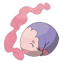 An image of the Pokemon Musharna #518 in the Pokedex