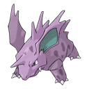 An image of the Pokemon Nidorino #33 in the Pokedex
