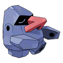 An image of the Pokemon Nosepass #299 in the Pokedex